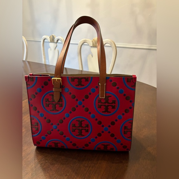 Tory Burch Tote, Red, Color of the Year - Picture 7 of 11